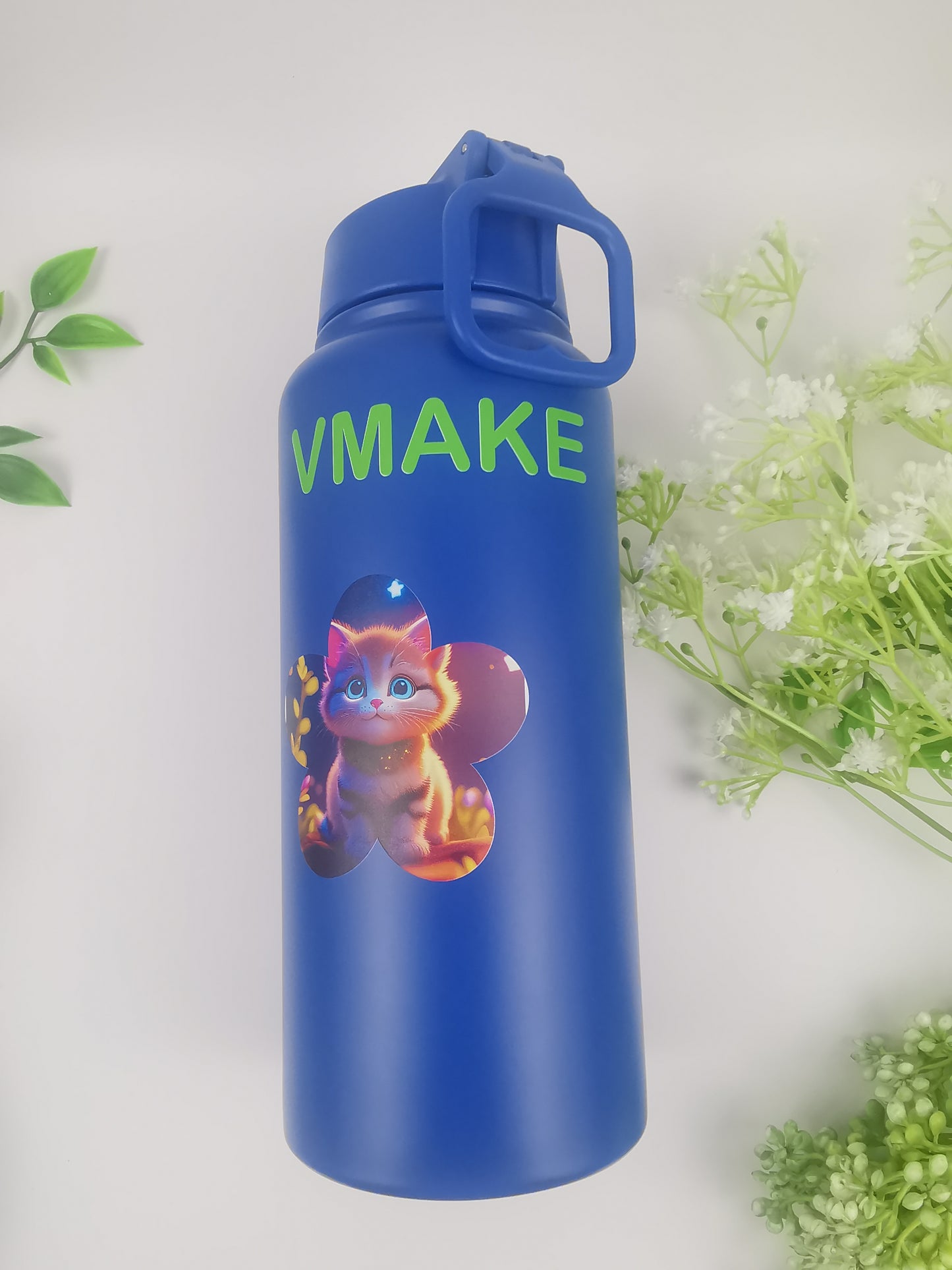 drink bottle with customized printing, designed shape of the picture, single Image style